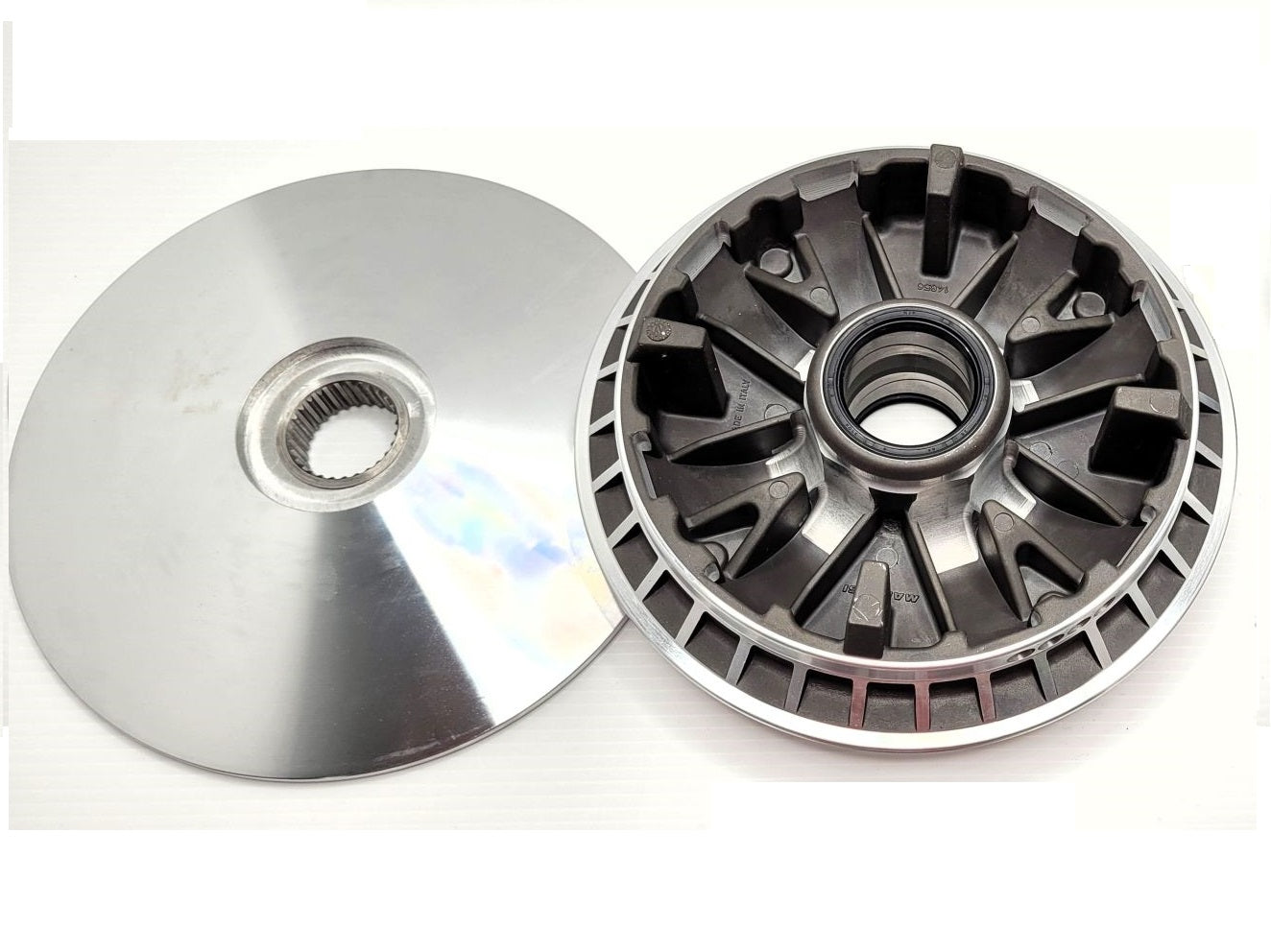 Variatore nudo + Semipuleggia Lavorati per Tmax 500 Team A.Valentini